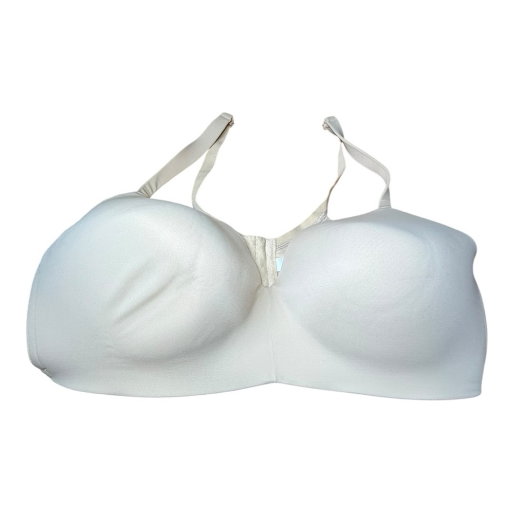 Cacique 46DD Lightly Lined T-Shirt Bra No Wire Nude Beige